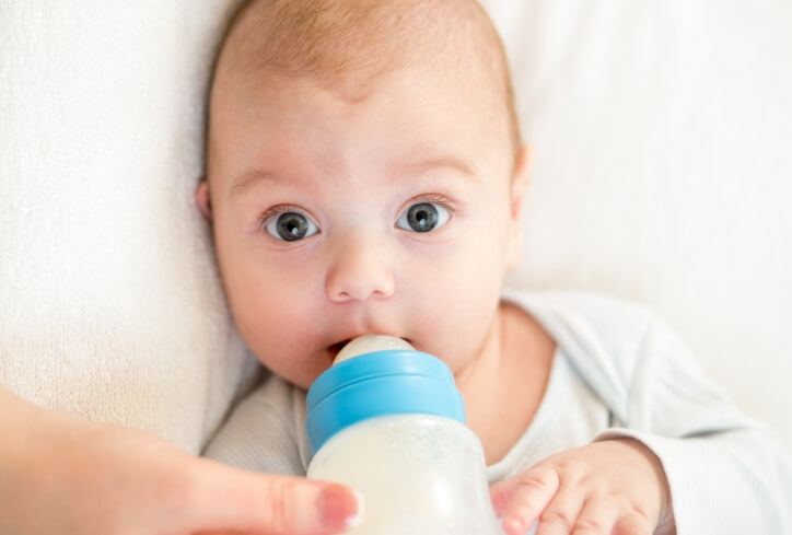 baby milk allergy