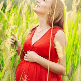 Allergy to flowering during pregnancy
